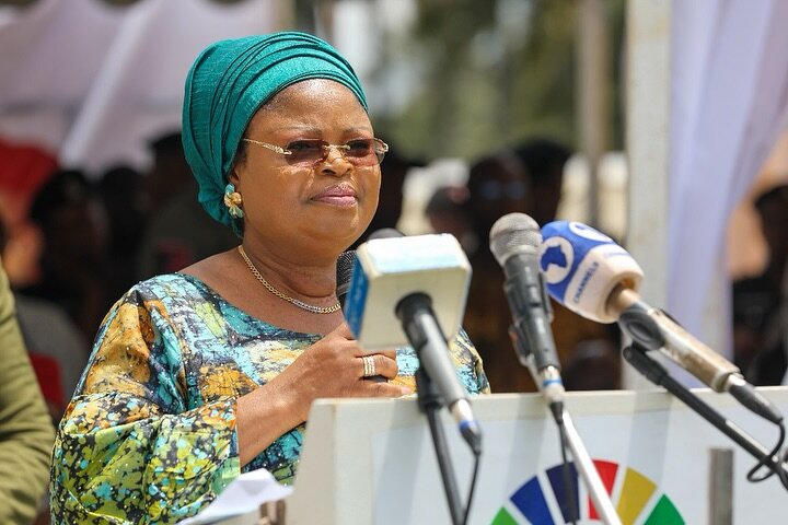 Speaking at an SDG podium event